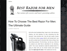 Tablet Screenshot of bestrazorformen.net
